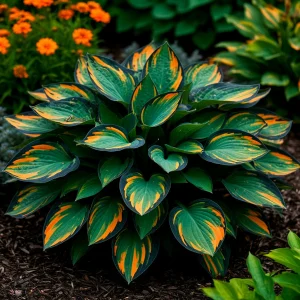 Хоста Бархатный Полог купить по цене от 560р. в интернет-магазине «Посадика» с доставкой почтой в в Москве и по всей России – [изображение №1].